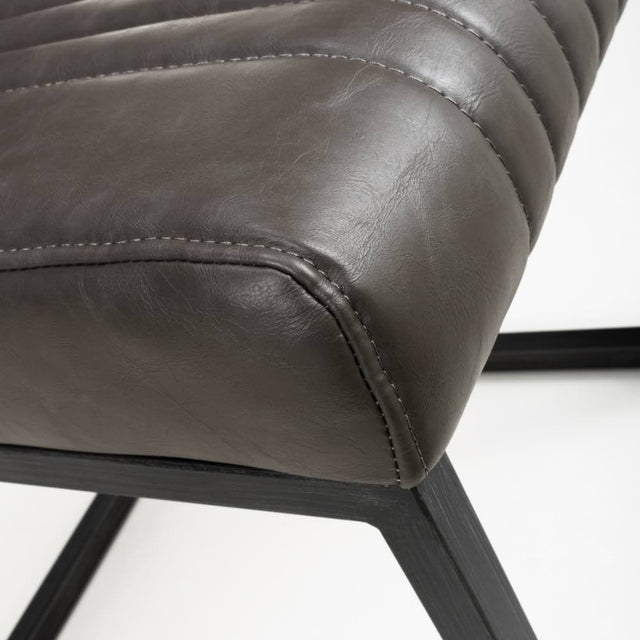 Industrial-Grey-Leather-Cantilever-Dining-Chair-Black-Metal-Legs