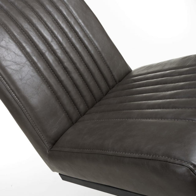 Industrial-Grey-Leather-Cantilever-Dining-Chair-Black-Metal-Legs