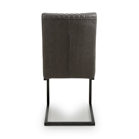 Industrial-Grey-Leather-Cantilever-Dining-Chair-Black-Metal-Legs-Set-of-2