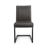 Industrial-Grey-Leather-Cantilever-Dining-Chair-Black-Metal-Legs-Set-of-2