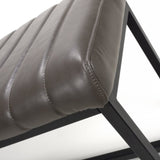 Industrial-Grey-Leather-Dining-Bench-Black-Metal-Legs