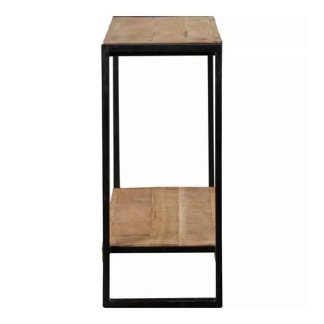 Industrial-Natural-Reclaimed-Wood-Console-Table-With-Shelf-Black-Metal-Frame-120cm