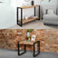 Industrial-Natural-Reclaimed-Wood-Matching-Console-Table-_-Side-Table-Set-Black-Metal-Frame