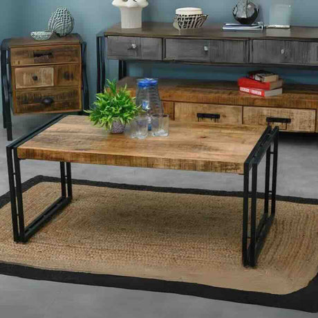 Industrial-Natural-Reclaimed-Wood-Rectangular-Coffee-Table-With-Black-Metal-Base-110cm