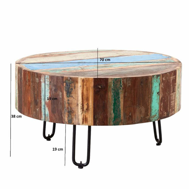 Industrial-Natural-Reclaimed-Wood-Round-Coffee-Table-Black-Metal-Legs-70cm