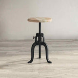 Industrial-Natural-Round-Reclaimed-Wood-_-Metal-Height-Adjustable-Crank-Side-Table