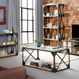 Industrial-Natural-Wood-Coffee-Table-Metal-Frame-100cm