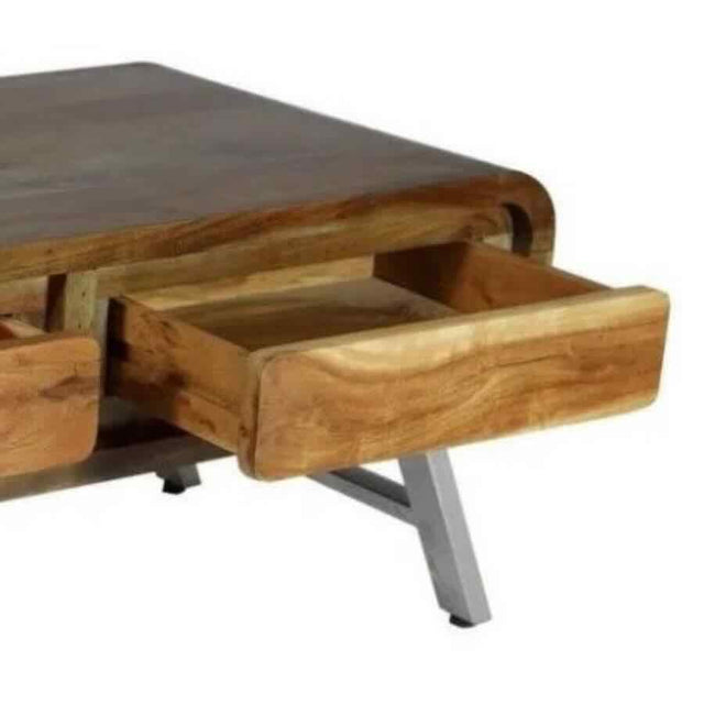 Industrial-Natural-Wood-Coffee-Table-With-Drawers-Reclaimed-Metal-Legs