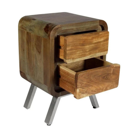 Industrial-Natural-Wood-Side-Table-With-Drawers-Reclaimed-Metal-Legs