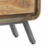 Industrial-Natural-Wood-Side-Table-With-Drawers-Reclaimed-Metal-Legs