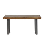 Industrial-Rectangular-6-Seater-Solid-Wood-Dining-Table-Black-Metal-Legs-160cm