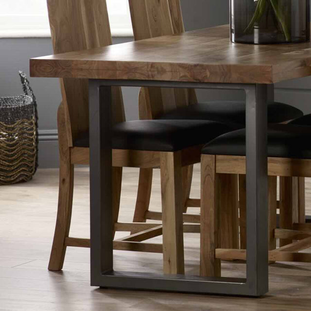 Industrial-Rectangular-6-Seater-Solid-Wood-Dining-Table-Black-Metal-Legs-160cm