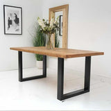 Industrial-Rectangular-6-Seater-Solid-Wood-Dining-Table-Black-Metal-Legs-160cm