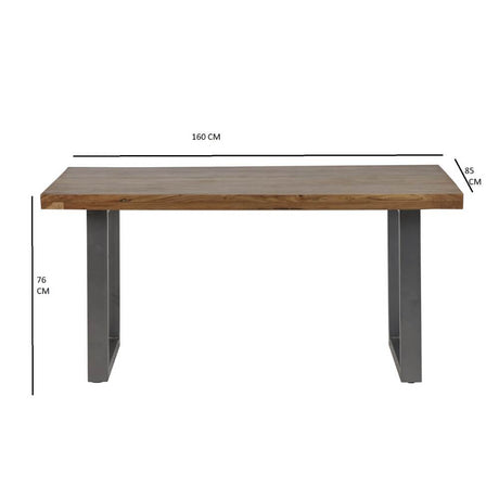 Industrial-Rectangular-6-Seater-Solid-Wood-Dining-Table-Black-Metal-Legs-160cm