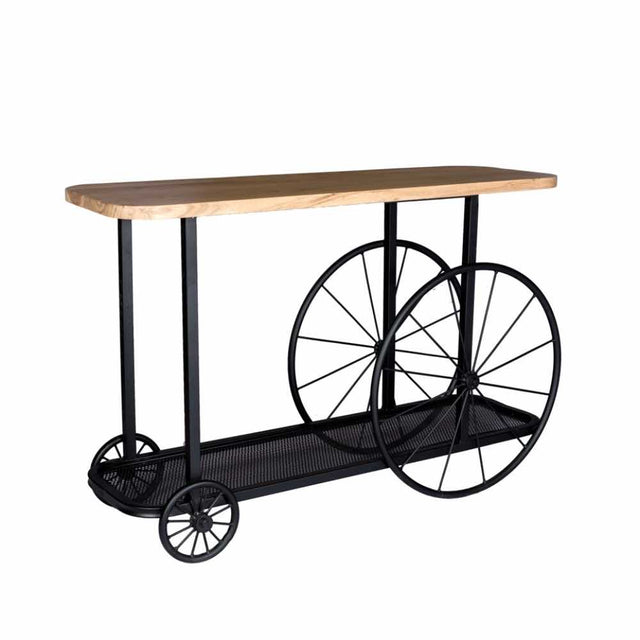 Industrial-Rectangular-Craft-Wheel-Solid-Mango-Wood-_-Black-Metal-Console-Hallway-Table-120cm