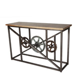 Industrial-Rectangular-Natural-Hard-Wood-Console-Hallway-Table-With-Cog-Reclaimed-Metal-Base-120cm