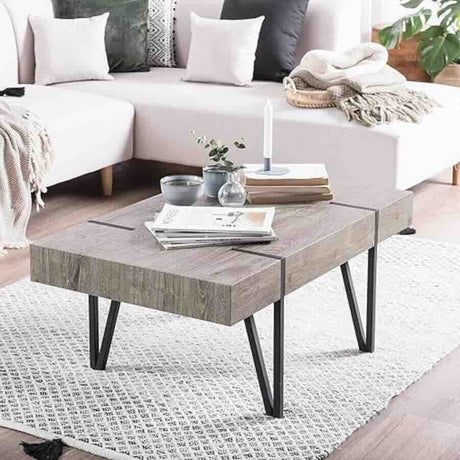 Industrial-Rectangular-Oak-Coffee-Table-With-In-Built-Black-Metal-Legs-110cm