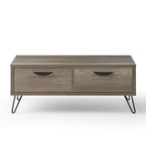 Industrial-Rectangular-Oak-Wood-Coffee-Table-With-2-Drawers-_-Black-Metal-Hooped-Legs-100cm