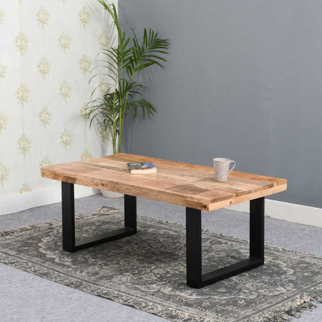 Industrial-Rectangular-Solid-Mango-Wood-Coffee-Table-With-Black-Metal-Legs-115cm