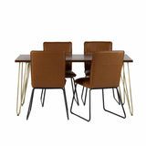 Industrial-Retro-Rectangular-Solid-Wood-Walnut-Dining-Table-With-Gold-Inlay-_-Gold-Metal-Legs-160cm