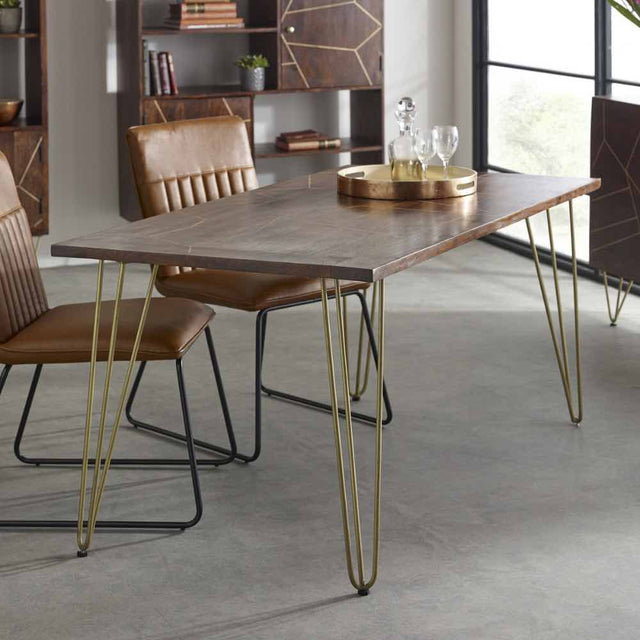 Industrial-Retro-Rectangular-Solid-Wood-Walnut-Dining-Table-With-Gold-Inlay-_-Gold-Metal-Legs-160cm