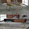 Industrial-Retro-Solid-Wood-Walnut-Matching-Dining-Table-and-Coffee-Table-Set-With-Gold-Inlay-Gold-Metal-Legs