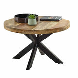 Industrial-Round-Solid-Mango-Wood-Coffee-Table-Black-Metal-Crossover-Legs-80cm