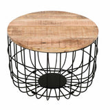 Industrial-Round-Solid-Mango-Wood-Coffee-Table-With-Black-Metal-Frame-60cm