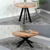 Industrial-Round-Solid-Mango-Wood-Matching-Dining-Table-and-Coffee-Table-Set-Black-Metal-Crossover-Legs