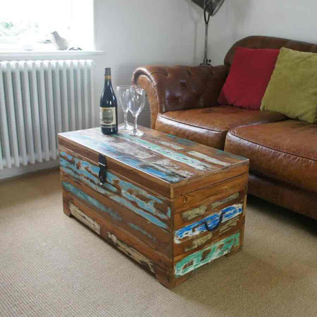 Industrial-Rustic-Natural-Solid-Wood-Coffee-Table-With-Storage-80cm