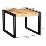 Industrial-Simple-Reclaimed-Hard-Wood-Square-Side-Table-With-Metal-Base-60cm