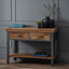 Industrial-Solid-Acacia-Wood-Console-With-Drawers-Metal-Legs