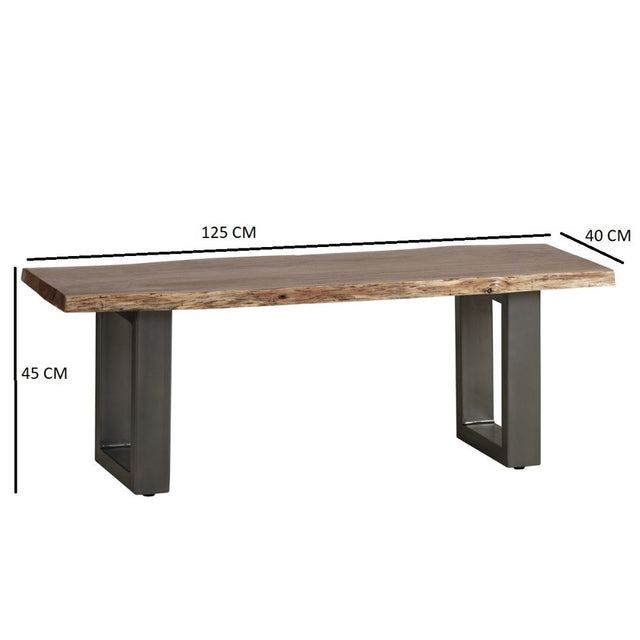 Industrial-Solid-Acacia-Wood-Dining-Bench-Black-Metal-Legs-125cm