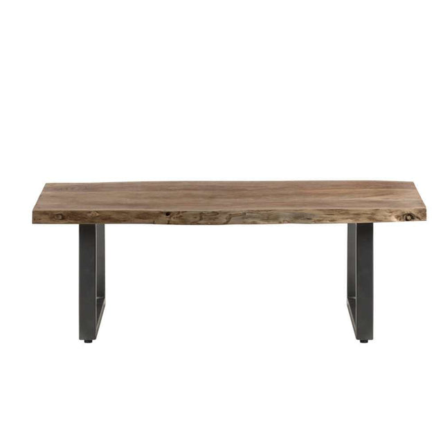 Industrial-Solid-Wood-Live-Edge-Rectangular-Coffee-Table-Black-Metal-Legs-115cm