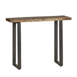 Industrial-Solid-Wood-Live-Edge-Rectangular-Console-Table-Black-Metal-Legs-100cm