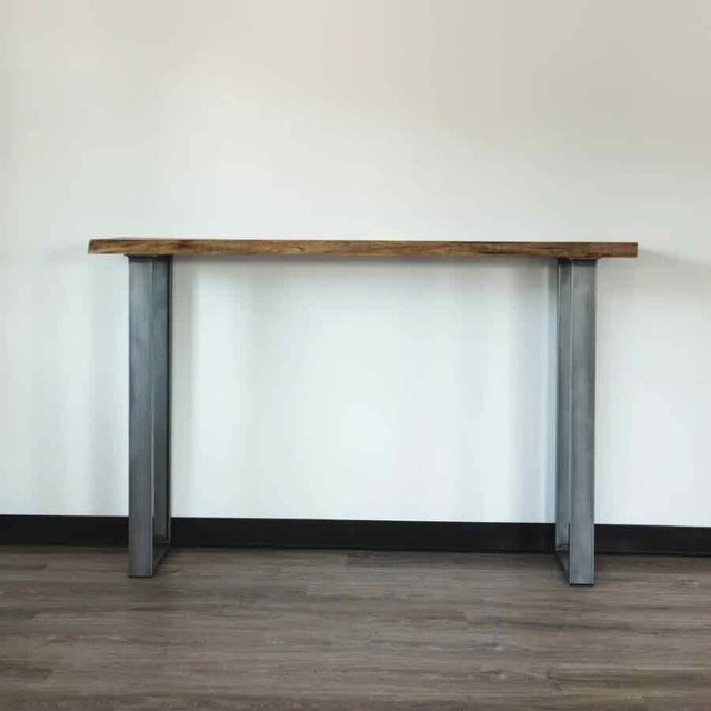 Industrial-Solid-Wood-Live-Edge-Rectangular-Console-Table-Black-Metal-Legs-100cm