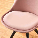 Industrial-Tulip-Style-Pink-Velvet-Dining-Chair-Black-Metal-Legs-Set-of-4