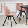 Industrial-Tulip-Style-Pink-Velvet-Dining-Chair-Black-Metal-Legs-Set-of-4