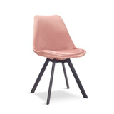 Industrial-Tulip-Style-Pink-Velvet-Dining-Chair-Black-Metal-Legs-Set-of-4