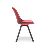 Industrial-Tulip-Style-Red-Velvet-Dining-Chair-Black-Metal-Legs-Set-of-4