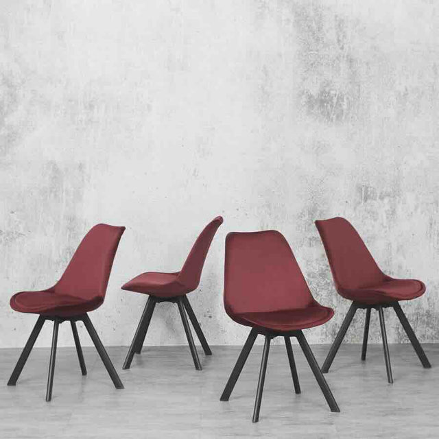 Industrial-Tulip-Style-Red-Velvet-Dining-Chair-Black-Metal-Legs-Set-of-4