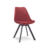 Industrial-Tulip-Style-Red-Velvet-Dining-Chair-Black-Metal-Legs-Set-of-4