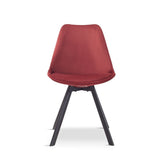 Industrial-Tulip-Style-Red-Velvet-Dining-Chair-Black-Metal-Legs-Set-of-4