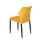 Industrial-Yellow-Velvet-Dining-Chair-Diamond-Back-Stitching-Black-Metal-Legs-Set-of-4