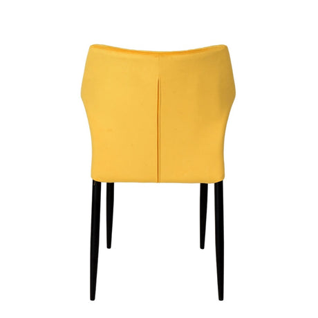 Industrial-Yellow-Velvet-Dining-Chair-Diamond-Back-Stitching-Black-Metal-Legs-Set-of-4