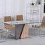 Industrial-tempered-glass-dining-table-with-rectangular-glass-top-and-solid-wood-and-metal-base-160cm