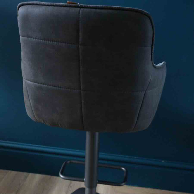  Light-Grey-Suede-Bar-Stool-Adjustable-Matte-Black_Metal-Base-Set-of-2