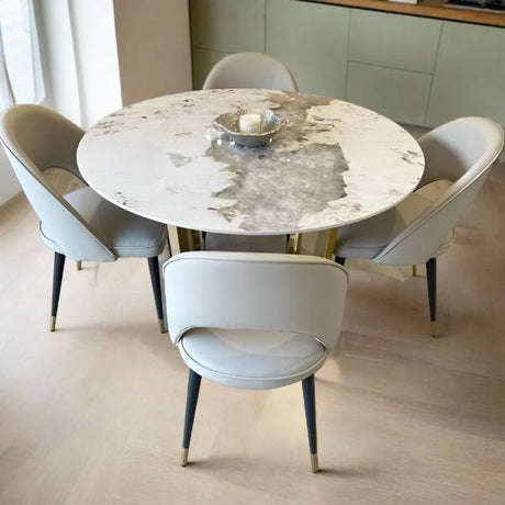 Lucien-4-Seater-White-Round-Marble-Dining-Table-With-Gold-Base-130cm