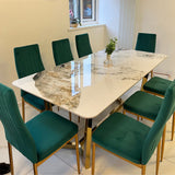 Luxury-8-Seater-white-marble-dining-table-rectangular-ceramic-top-gold-legs-180cm