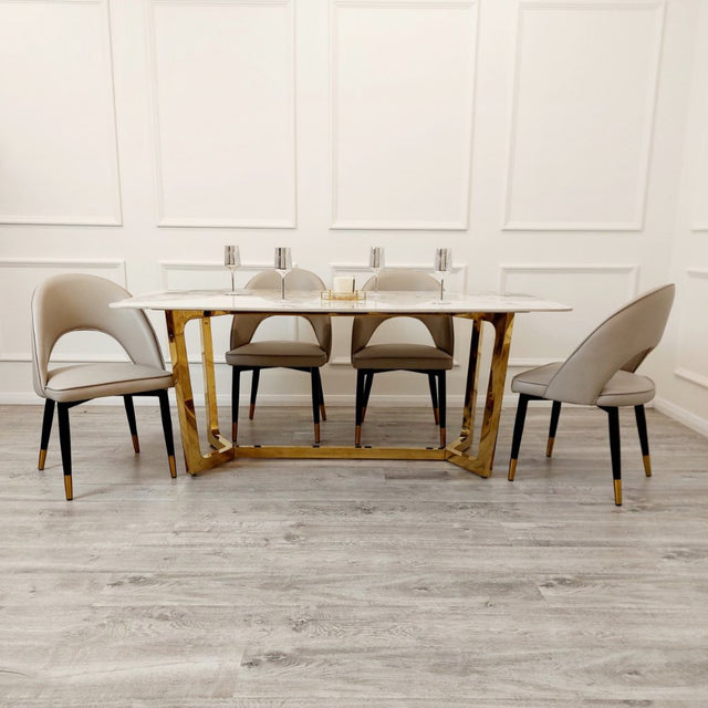 Luxury-8-Seater-white-marble-dining-table-rectangular-ceramic-top-gold-legs-180cm